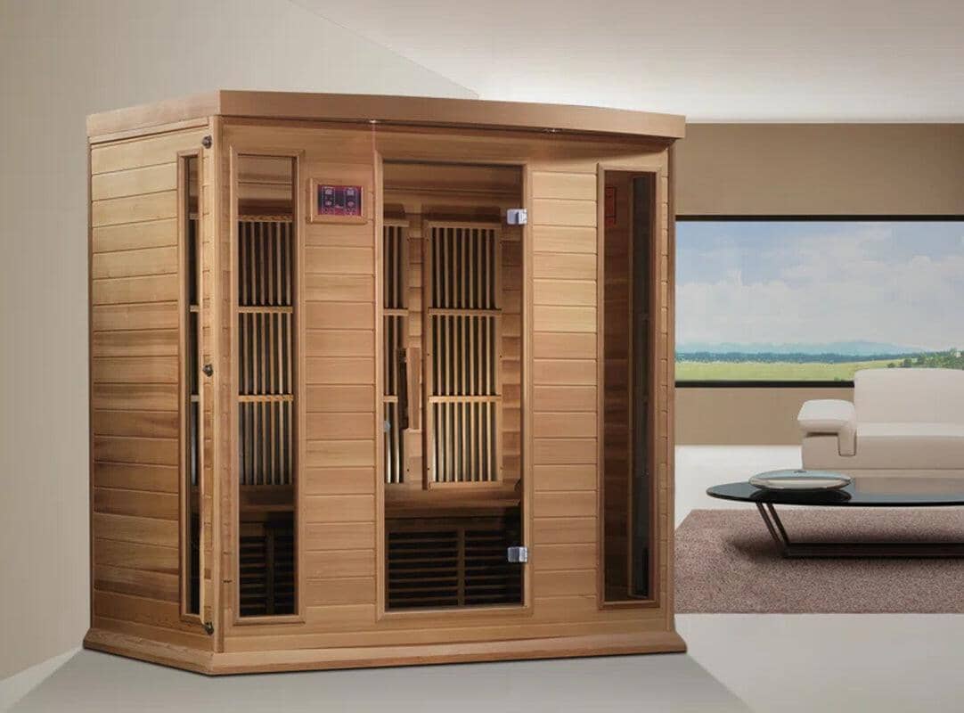 Maxxus 4 - Person FAR Infrared Sauna in Hemlock - EverVibe Life