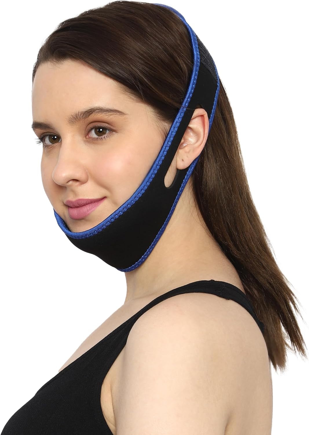 - Anti-Snoring Chin Strap with Anti-Snore Nose Clip| Natural Anti-Snore Solution | Perfect Sleep Aid | Adjustable Anti-Snoring Belt for Men and Women