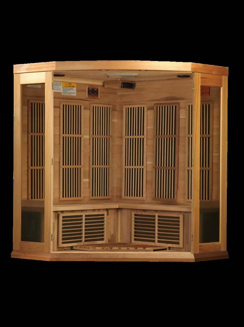 3 - Person FAR Infrared Sauna in Cedar - EverVibe Life