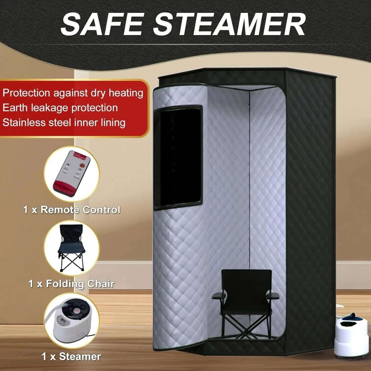 Foldable Steam Sauna & Inflatable Ice Bath - EverVibe Life