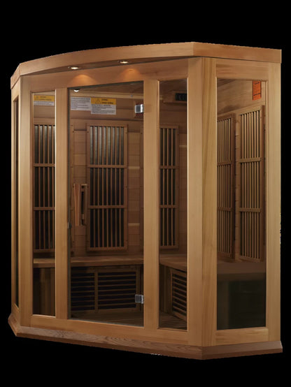 3 - Person FAR Infrared Sauna in Cedar