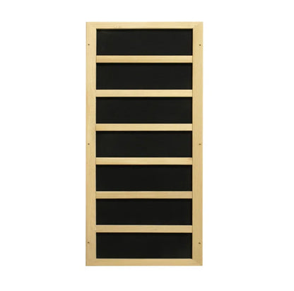 Maxxus 2 - Person Bluetooth Compatible FAR Infrared Sauna in Hemlock