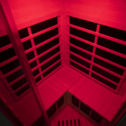 WizziSauna SH07 2-3 Person Full Spectrum Infrared Sauna (Hemlock)