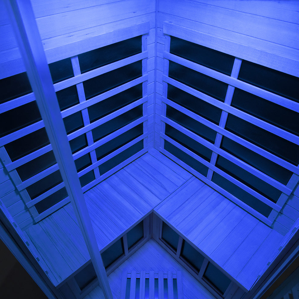 WizziSauna SH07 2-3 Person Full Spectrum Infrared Sauna (Hemlock)