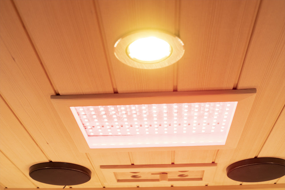 WizzaSaunas SH01 1-Person Full Spectrum Infrared Sauna (Hemlock)
