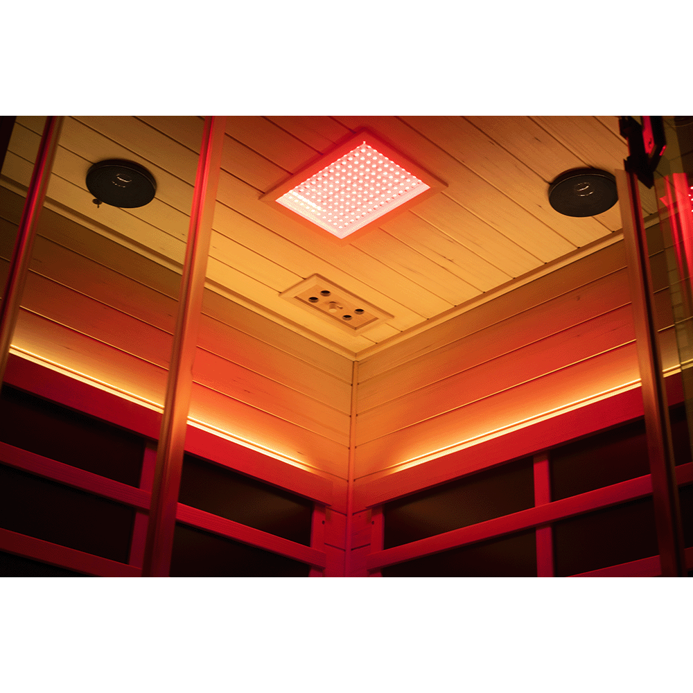WizziSauna SH07 2-3 Person Full Spectrum Infrared Sauna (Hemlock)