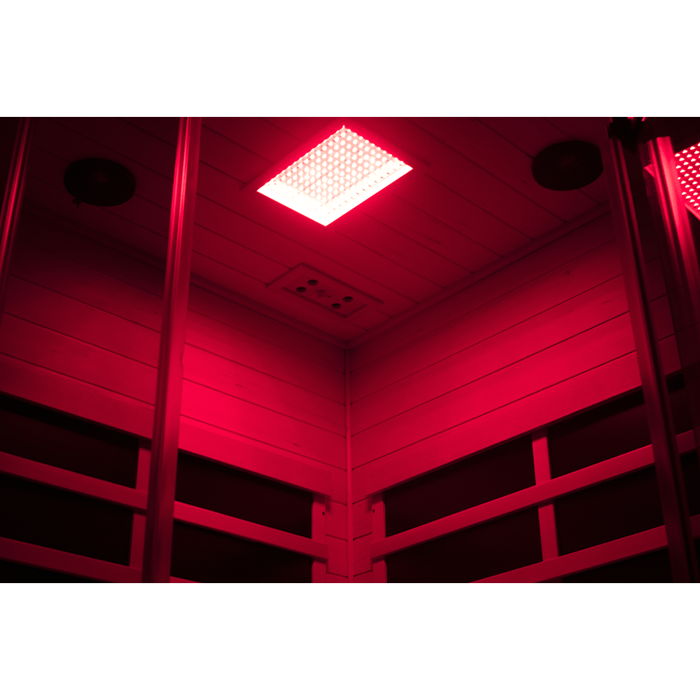 WizziSauna SH07 2-3 Person Full Spectrum Infrared Sauna (Hemlock)