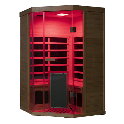 WizziSauna SH07 2-3 Person Full Spectrum Infrared Sauna (Hemlock)