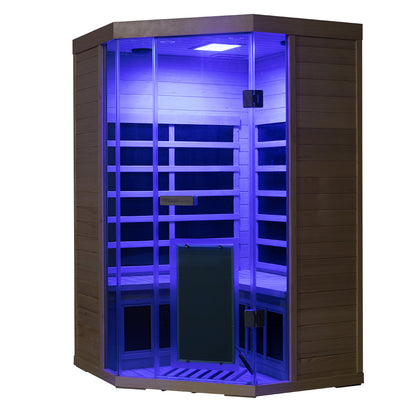 WizziSauna SH07 2-3 Person Full Spectrum Infrared Sauna (Hemlock)
