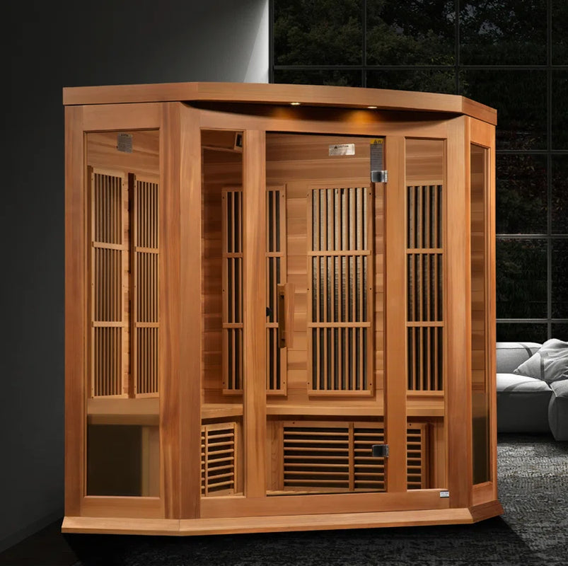 3 - Person FAR Infrared Sauna in Cedar