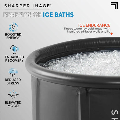 Sharper Image Ice Bath Portable Cold Plunge - EverVibe Life