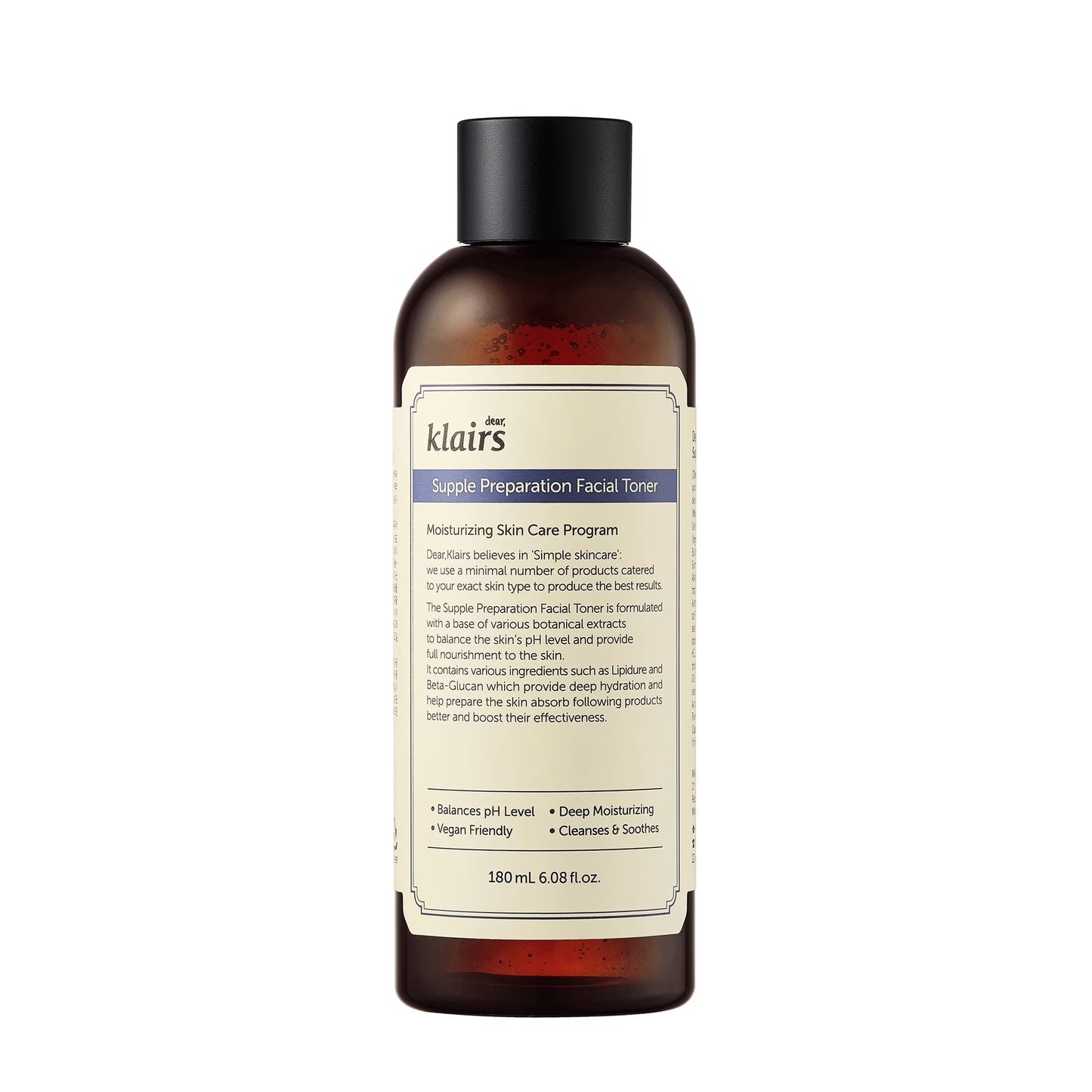 [Dear Klairs] Supple Preparation Facial Toner 6.08 Oz