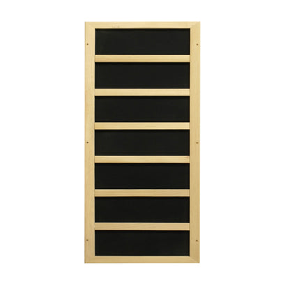 Dynamic Santiago 2-Person Full Spectrum Infrared Sauna – Canadian Hemlock, Near Zero EMF