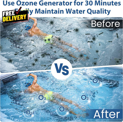 Ozone Generator for Cold Plunge 1000Mg/H Ozone Generator for Water Keep Cold....