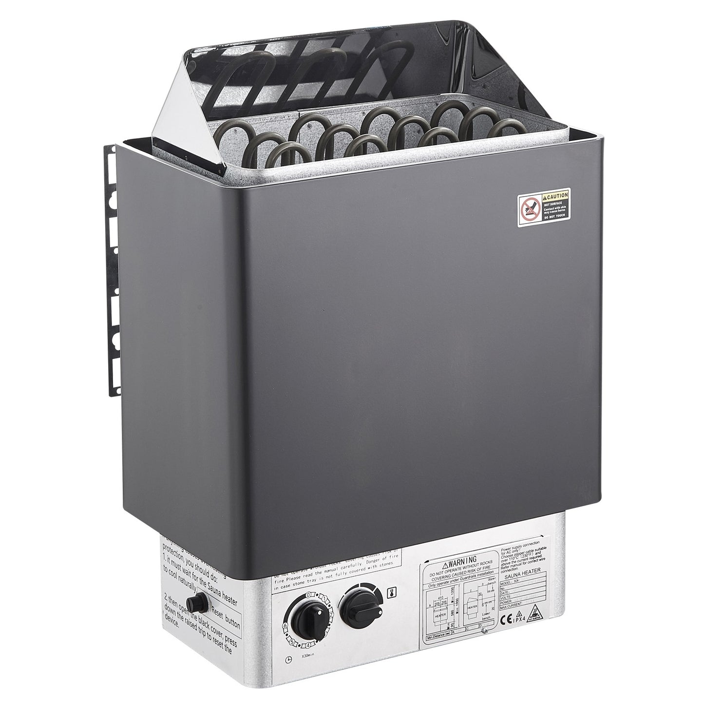 Uimoso Sauna Heater Stove 6KW Wet & Dry Stailess Steel W/ Internal Controller