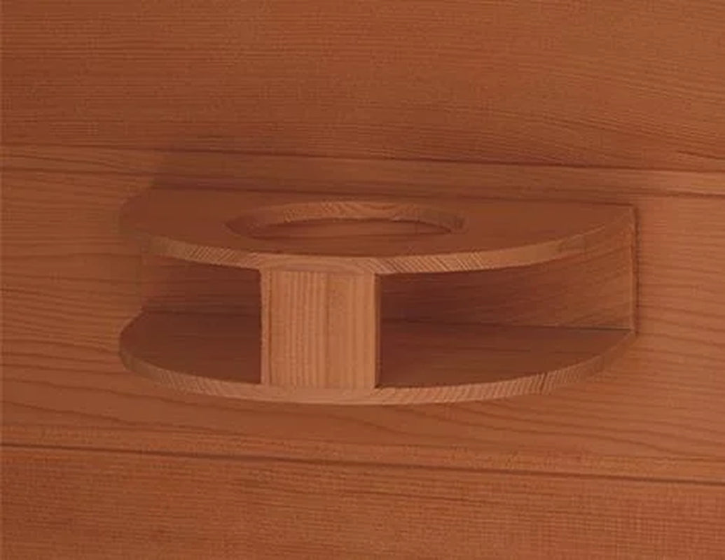 Sunray Sierra 2-Person Infrared Cedar Sauna with Carbon Heaters