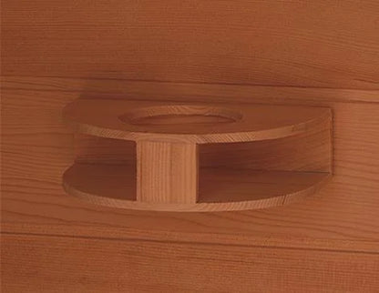 Sunray Sierra 2-Person Infrared Cedar Sauna with Carbon Heaters