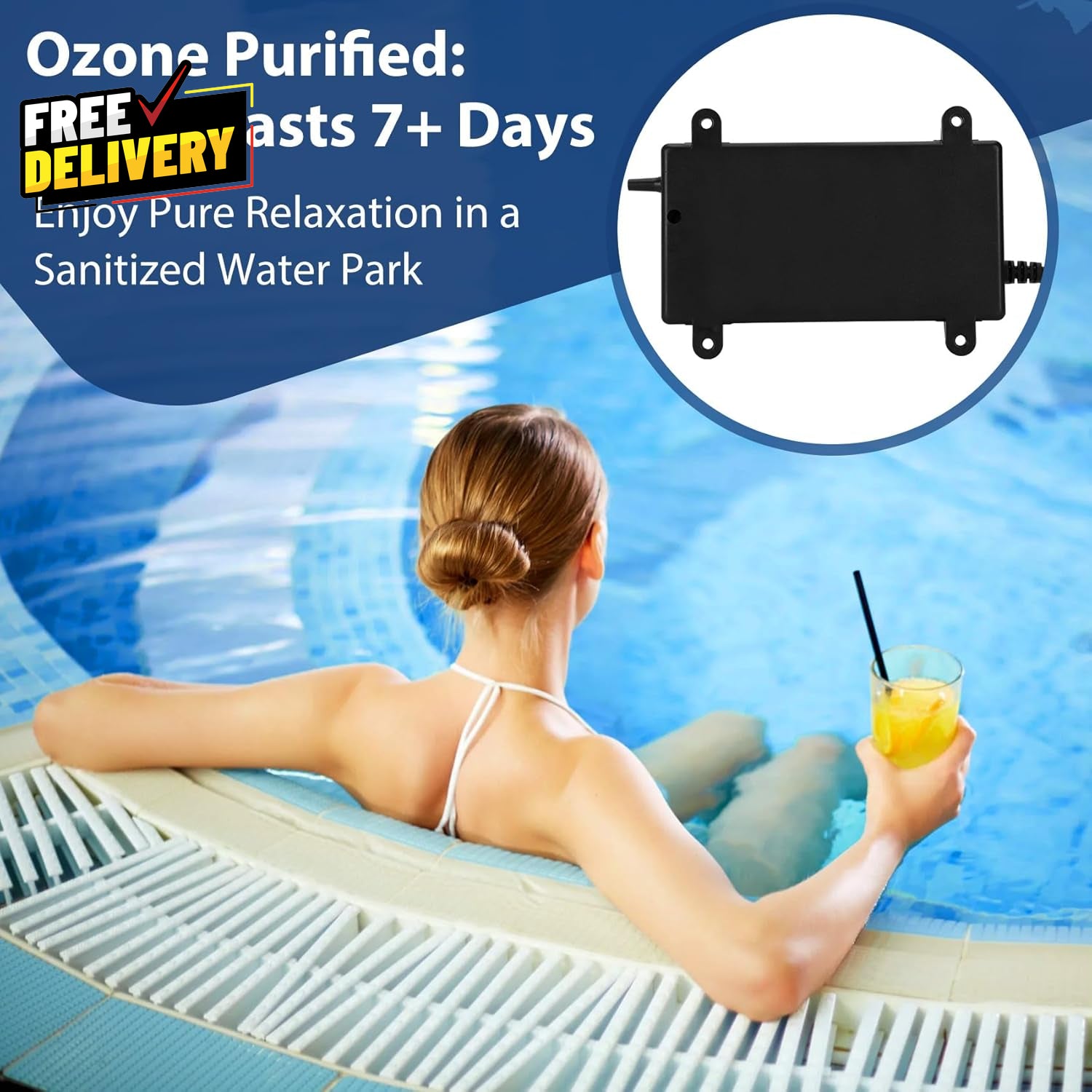 Ozone Generator for Cold Plunge 1000Mg/H Ozone Generator for Water Keep Cold....