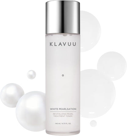 Hydrating Milky Toner with Pearl & Niacinamide – Facial Toner for Skin Glow, Wrinkle Care & Moisture Balance, Korean Skincare (4.76Oz)
