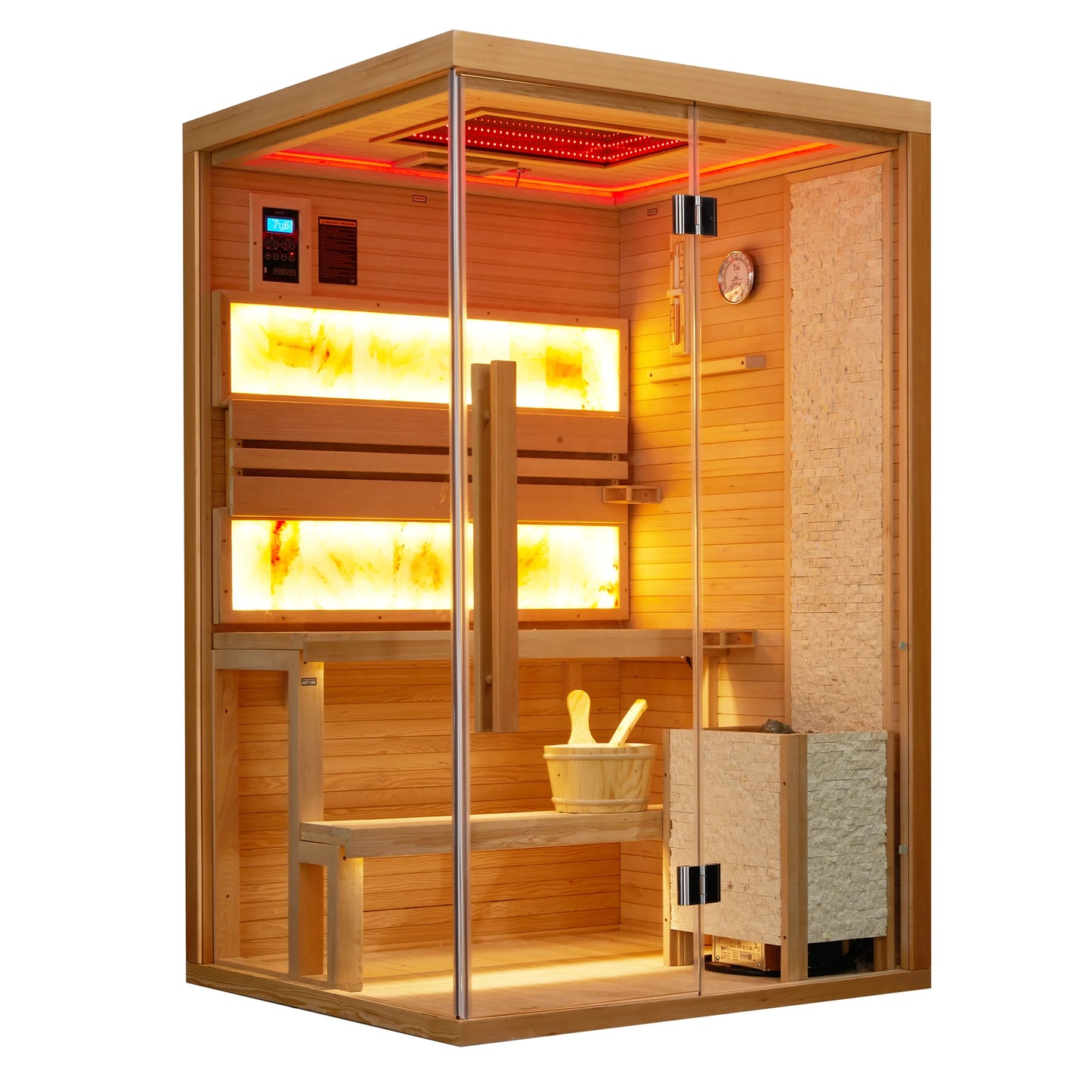 Premium Indoor Traditional Steam Sauna - EverVibe Life