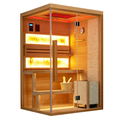 Premium Indoor Traditional Steam Sauna - EverVibe Life
