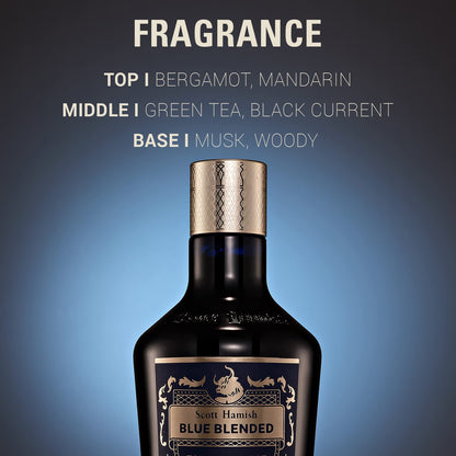 Blue Blended Toner Essence - Men Facial Toner Essence with Hyaluronic Acid & Amino Acid - Hydrating Toner Restore Vitality – All in One Face & Aftershave, 6.09 Fl.Oz.