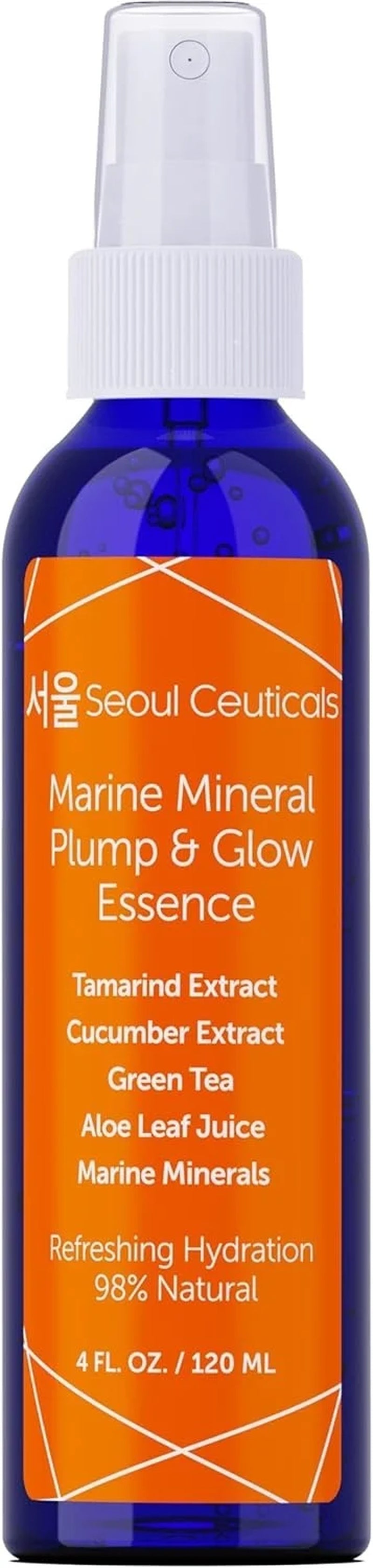 Korean Skin Care Essence Toner - K Beauty Skincare Spray Mist for Face Contains Cucumber Extract and Marine Minerals + Organic Aloe - Get That Healthy Youthful Glow