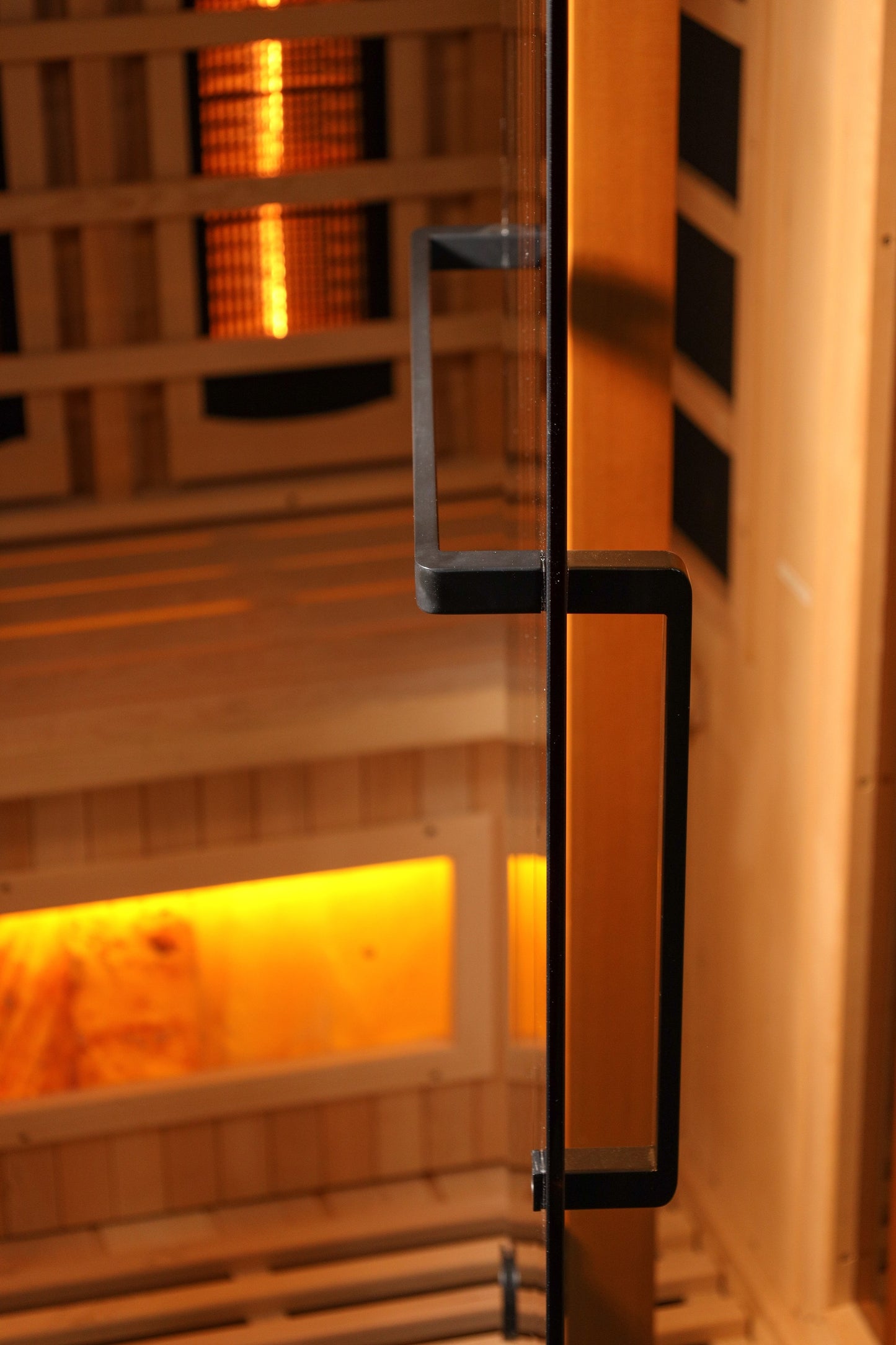 Golden Designs Sunrise 2 Person Full Spectrum Infrared Sauna with Himalayan Salt Bar