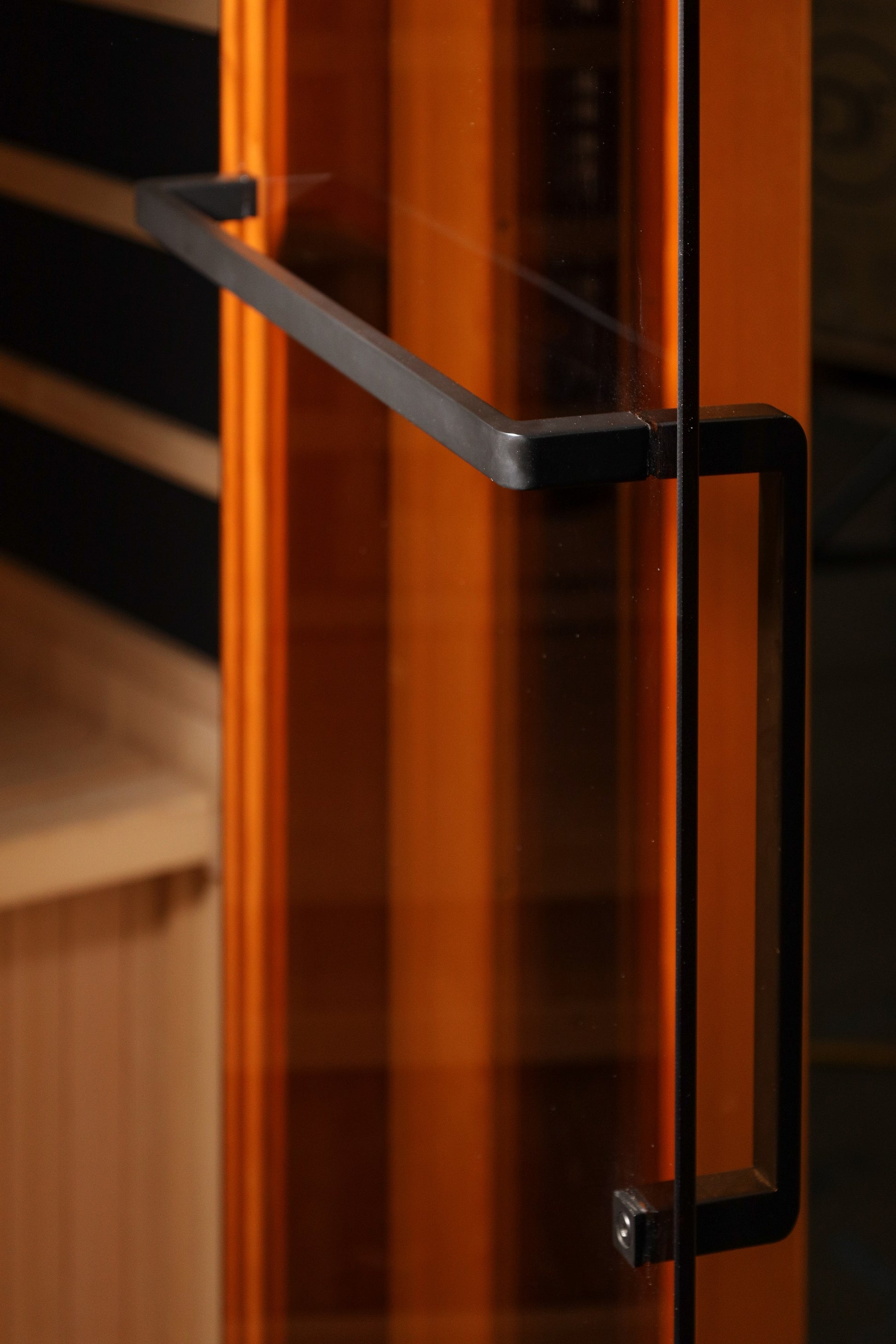 Golden Designs 2-Person Full Spectrum Near Zero EMF Sauna with Himalayan Salt Bar.