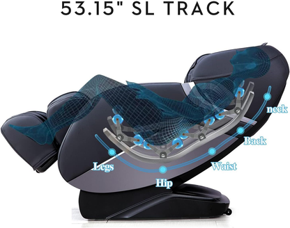2025 SL Track Massage Chair Recliner, Full Body Massage Chair with Zero Gravity