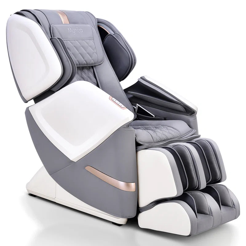 2025 4D Reclining Massage Chair for Full Body, Zero Gravity Recliner with Dual Mechanism, Extended Sl-Track, Upgraded Foot Roller Massage with Waist and Shawl Heating, Music Sync with Hi-Fi Bluetooth Speaker