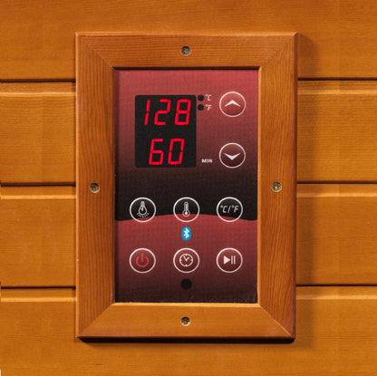 Dynamic Saunas Vittoria Edition 2 Person- Low EMF Sauna Golden Designs 