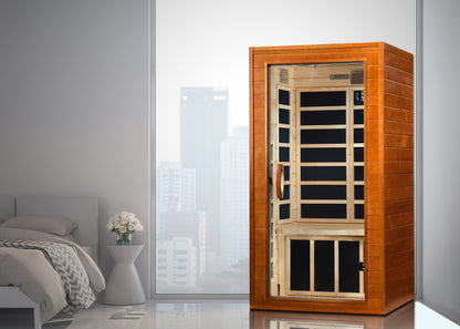 Golden Designs Dynamic Avila 1-2-person Low EMF FAR Infrared Sauna.