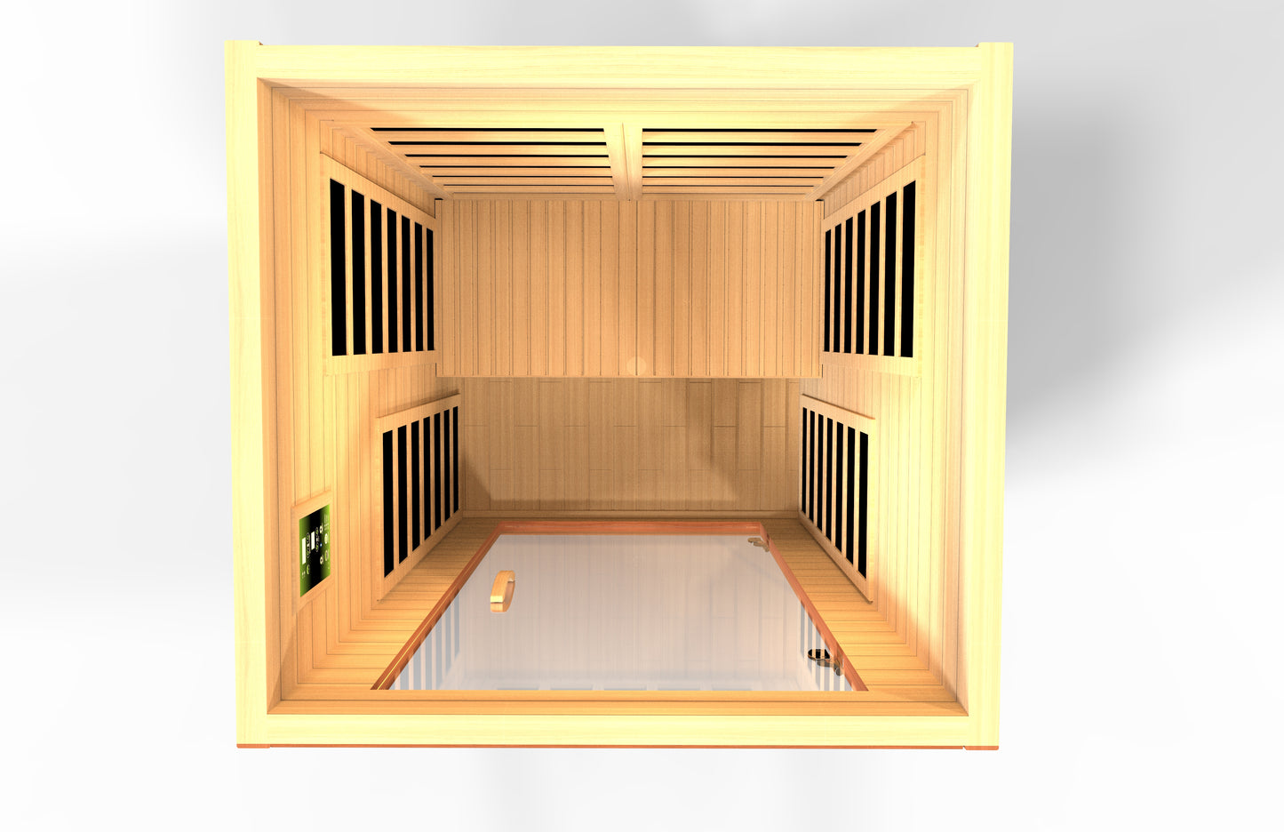 Golden Designs Dynamic Avila 1-2-person Low EMF FAR Infrared Sauna.