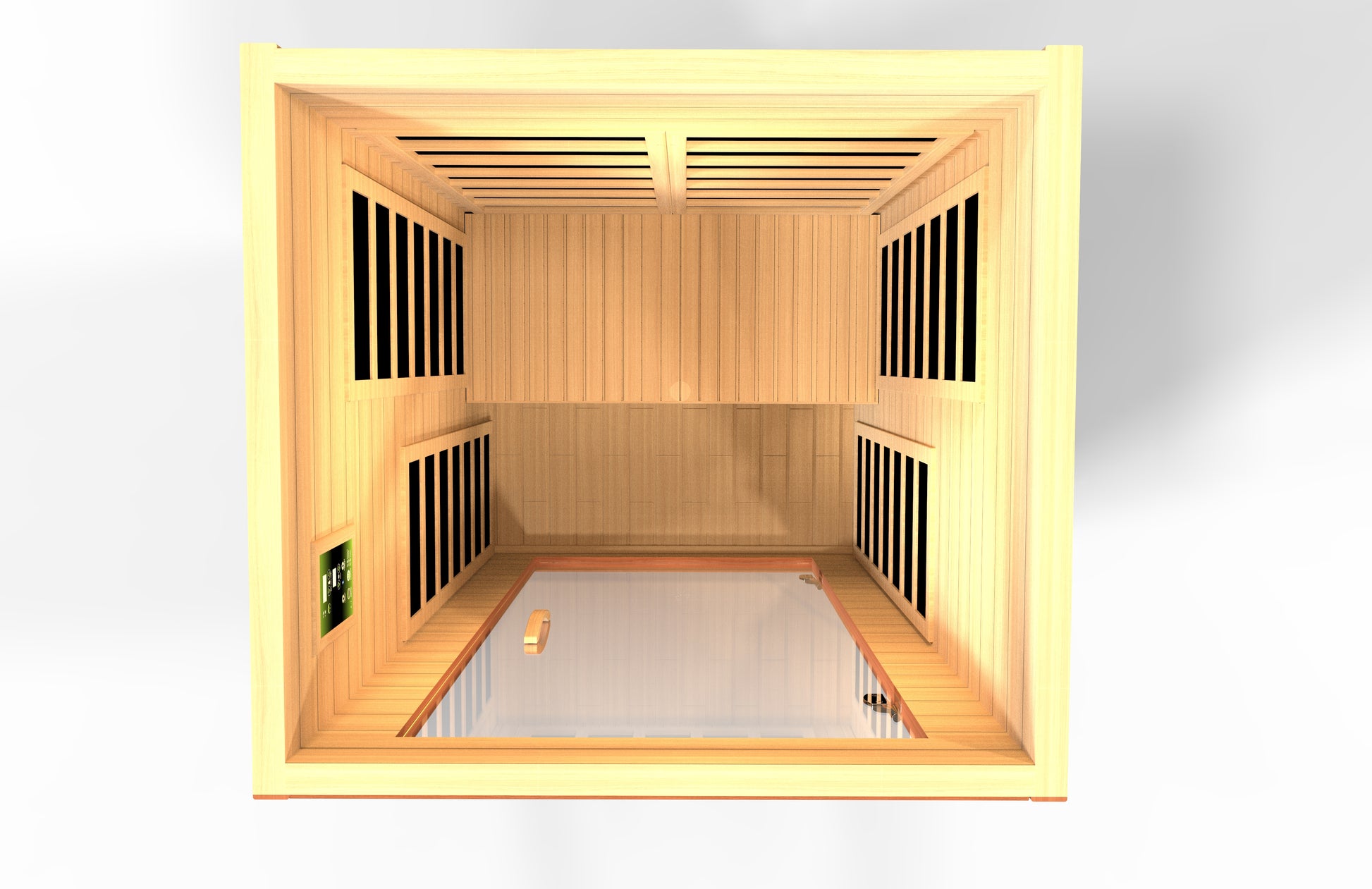 Golden Designs Dynamic Avila 1-2-person Low EMF FAR Infrared Sauna.