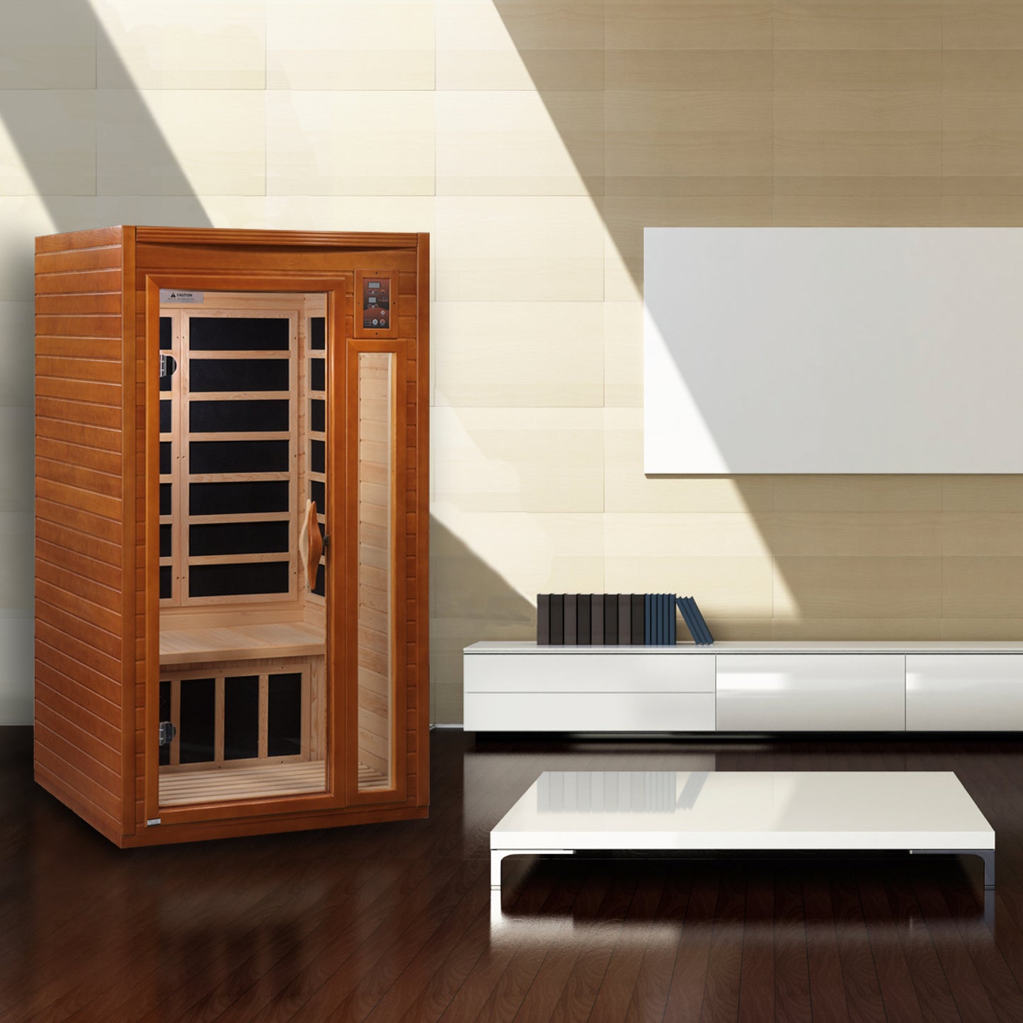 Dynamic Barcelona 1–2 Person Low EMF FAR Infrared Sauna.