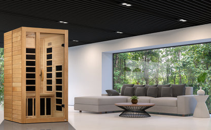 Golden Designs Gracia Edition Low EMF 1-Person Sauna.