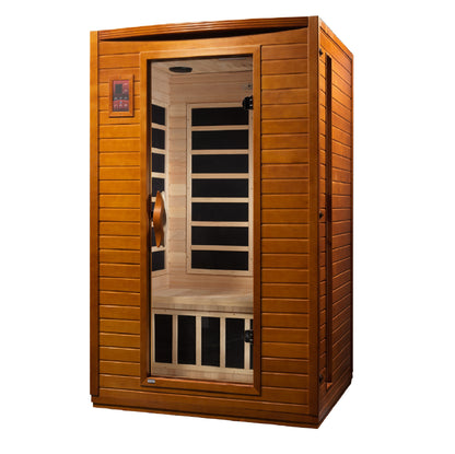 Dynamic Versailles 2 Person Low EMF FAR Infrared Sauna (Canadian Hemlock).