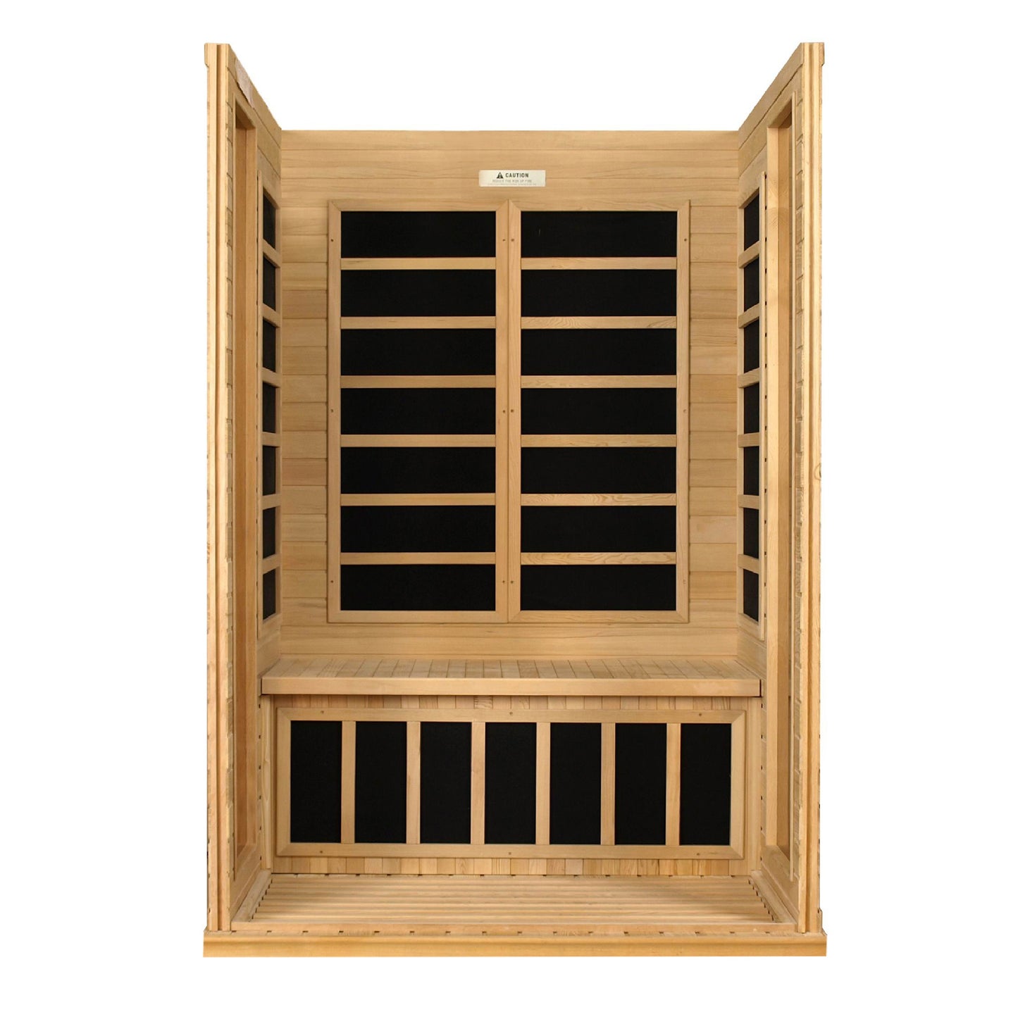 Dynamic Versailles 2 Person Low EMF FAR Infrared Sauna (Canadian Hemlock).