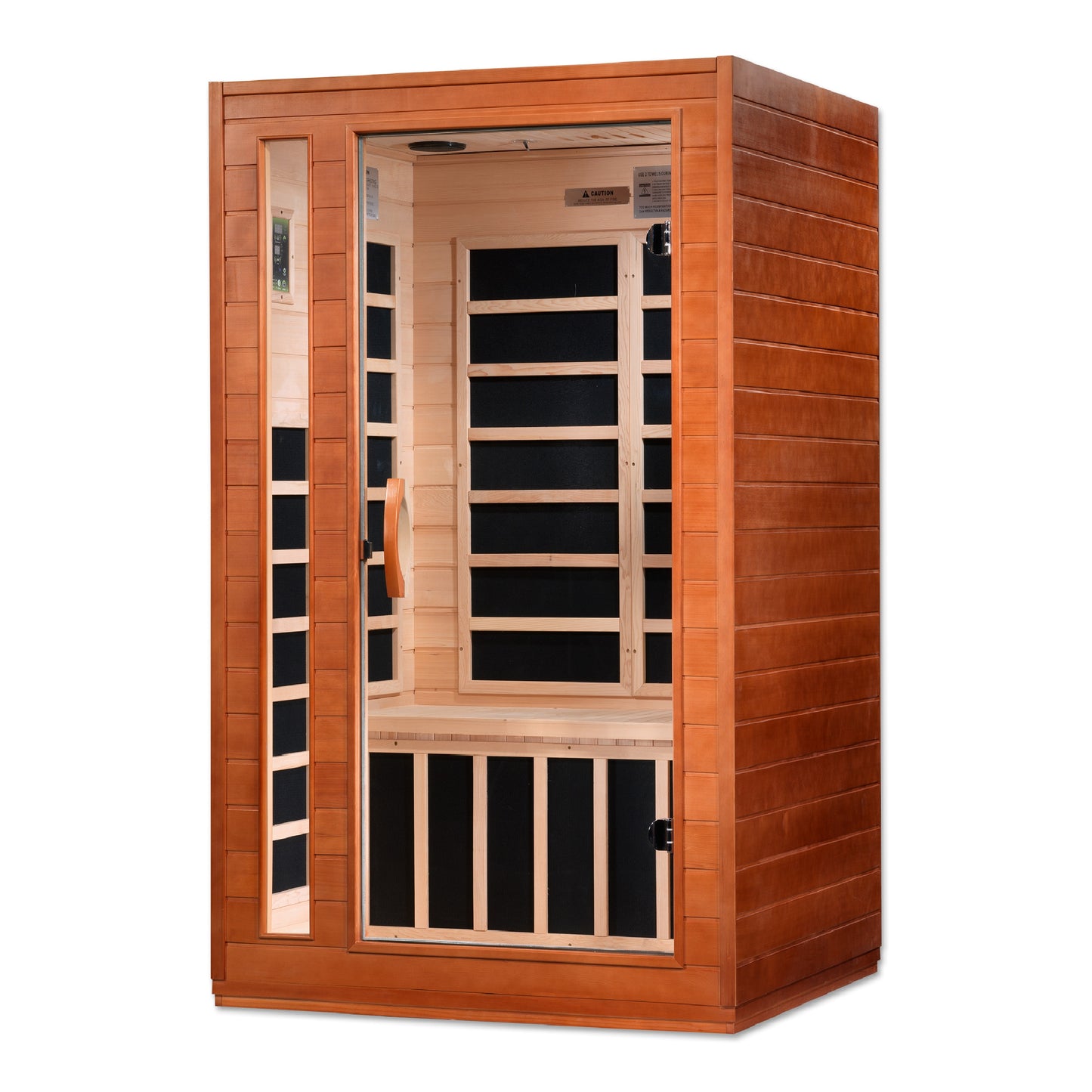 Dynamic Cordoba Elite 2-Person Ultra Low EMF FAR Infrared Sauna (Canadian Hemlock).