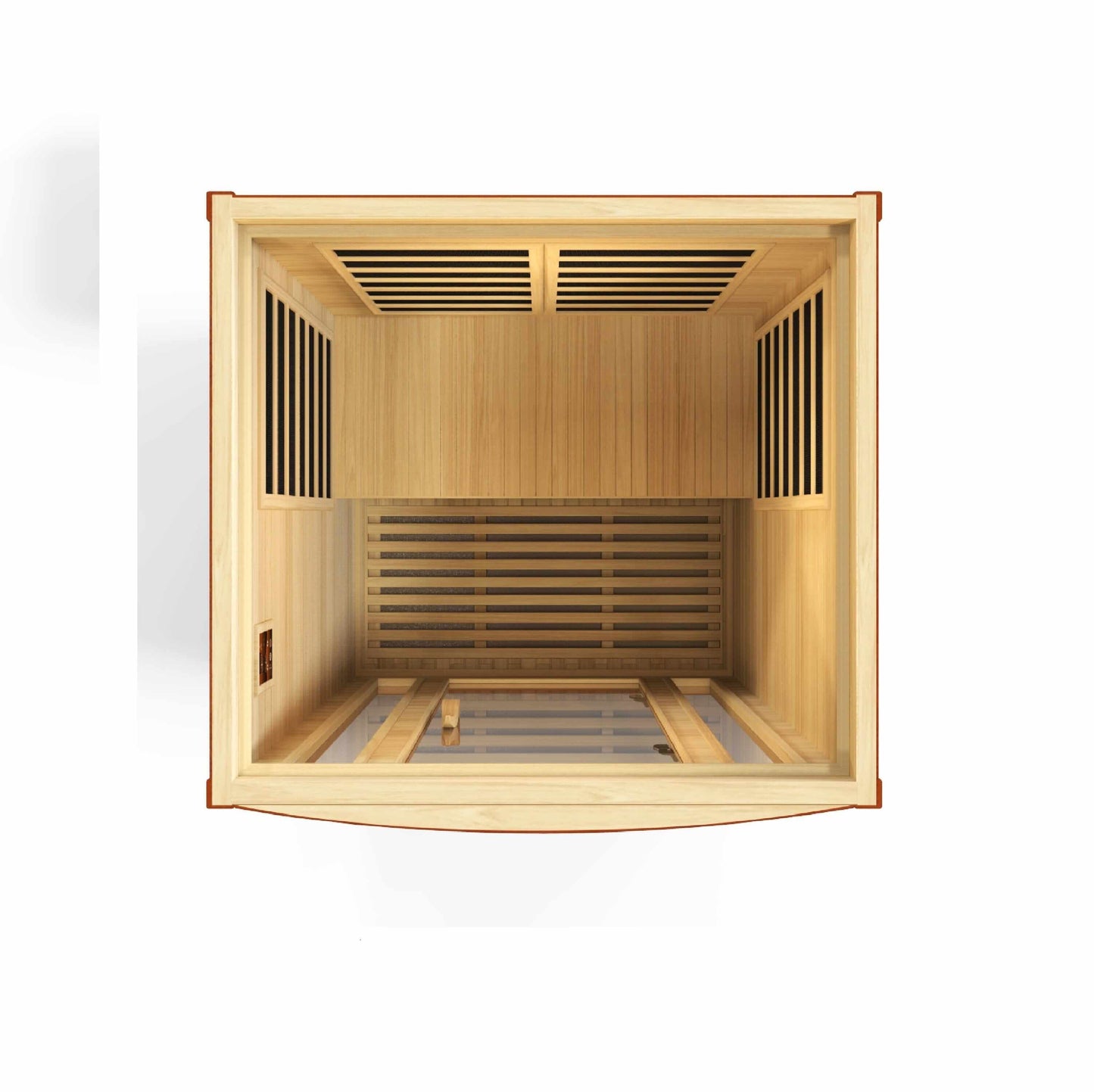 Dynamic San Marino Elite 2-Person Ultra Low EMF FAR Infrared Sauna Sauna Golden Designs 