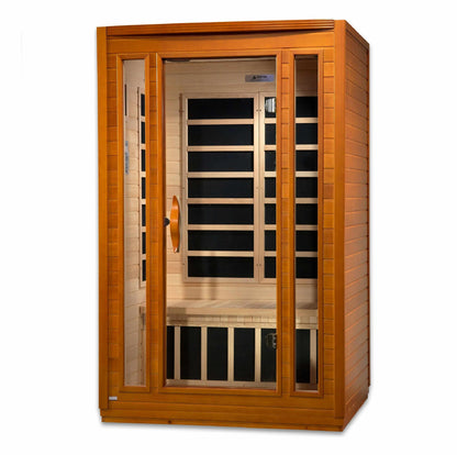 Dynamic San Marino Elite 2-Person Ultra Low EMF FAR Infrared Sauna Sauna Golden Designs 