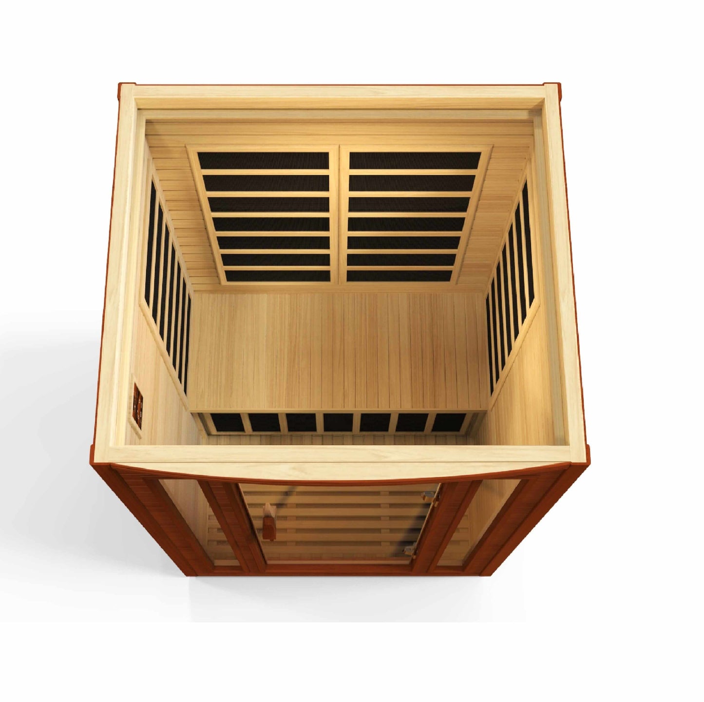 Dynamic San Marino Elite 2-Person Ultra Low EMF FAR Infrared Sauna Sauna Golden Designs 