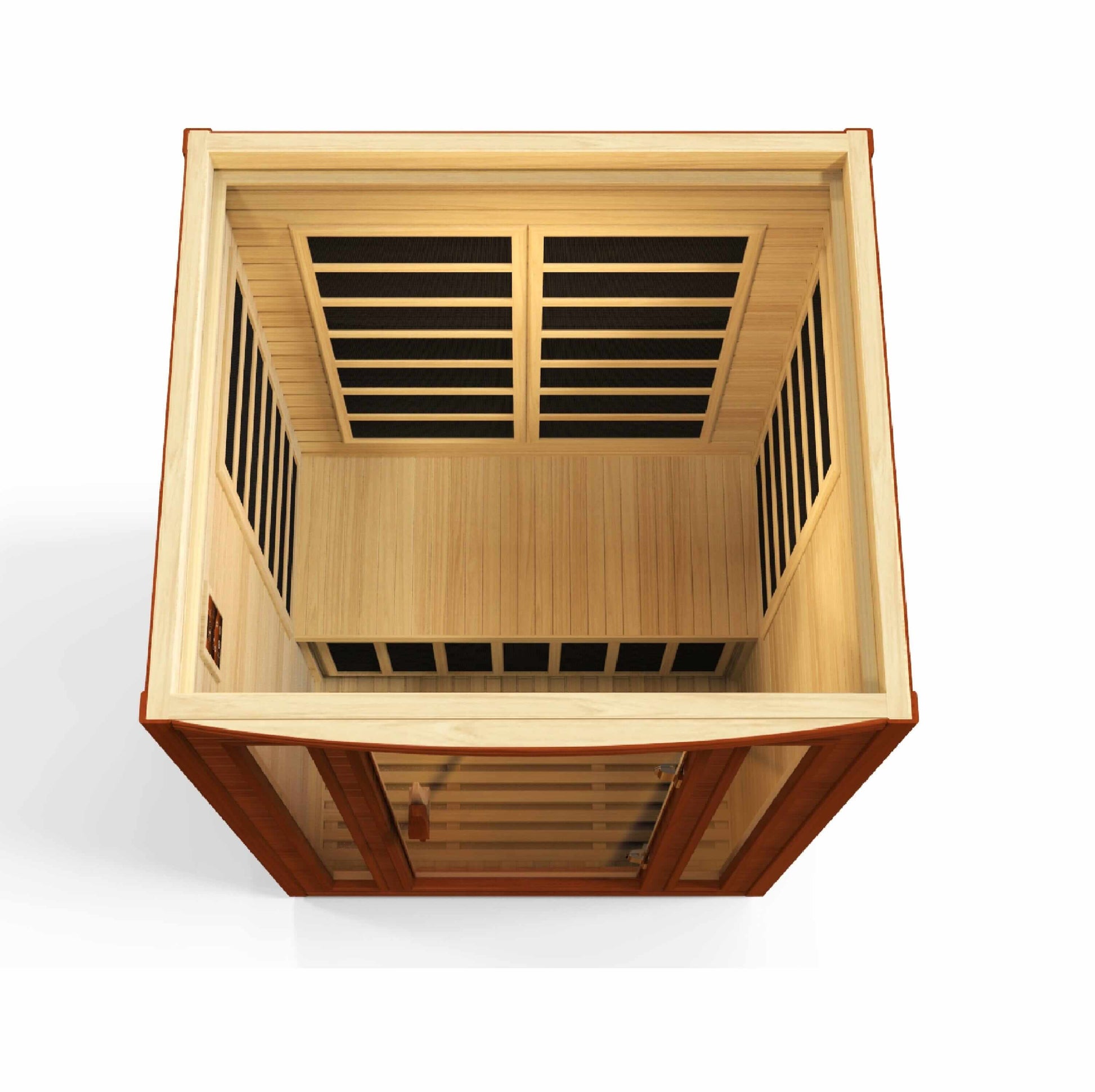Dynamic San Marino Elite 2-Person Ultra Low EMF FAR Infrared Sauna Sauna Golden Designs 