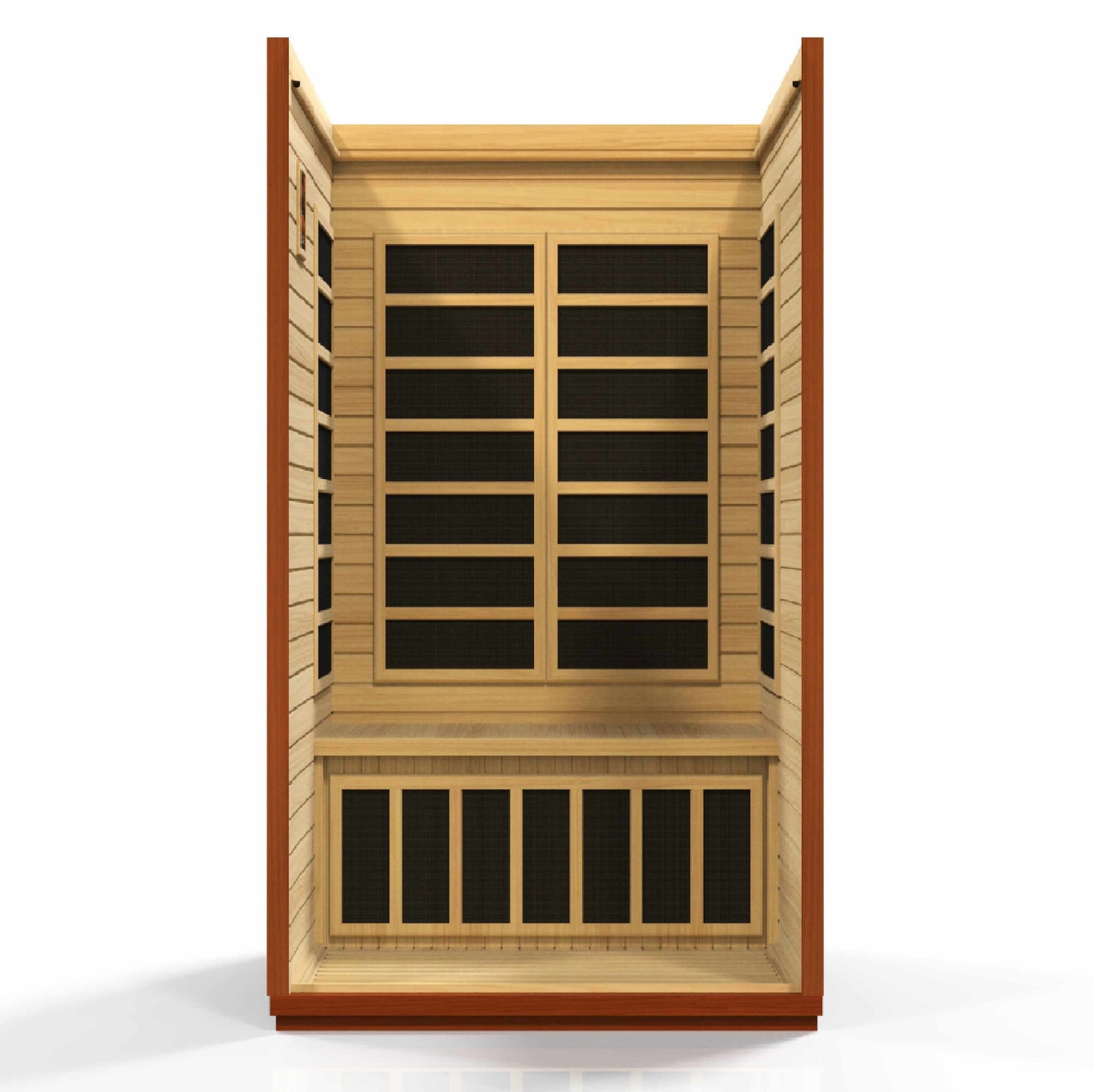 Dynamic San Marino Elite 2-Person Ultra Low EMF FAR Infrared Sauna Sauna Golden Designs 