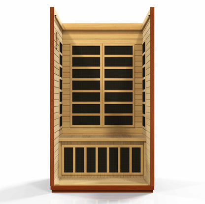 Dynamic San Marino Elite 2-Person Ultra Low EMF FAR Infrared Sauna Sauna Golden Designs 