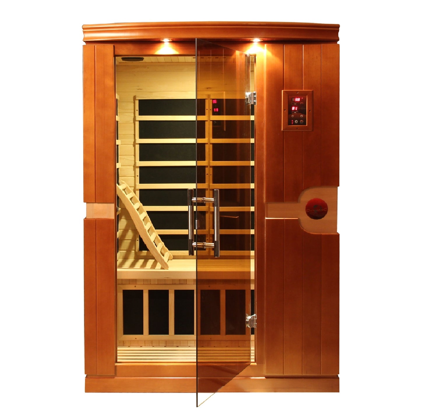 Dynamic Venice 2-Person Low EMF FAR Infrared Sauna (Canadian Hemlock).