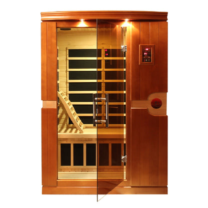 Dynamic Venice 2-Person Low EMF FAR Infrared Sauna (Canadian Hemlock).