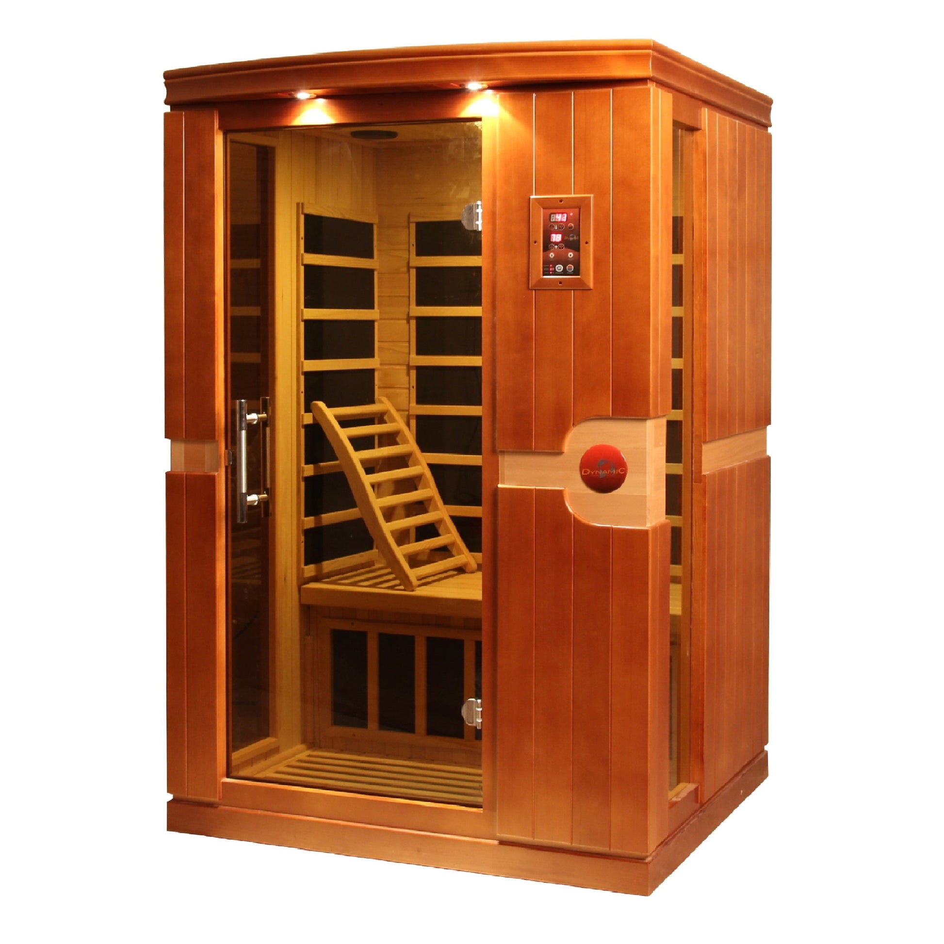 Dynamic Venice 2-Person Low EMF FAR Infrared Sauna (Canadian Hemlock).