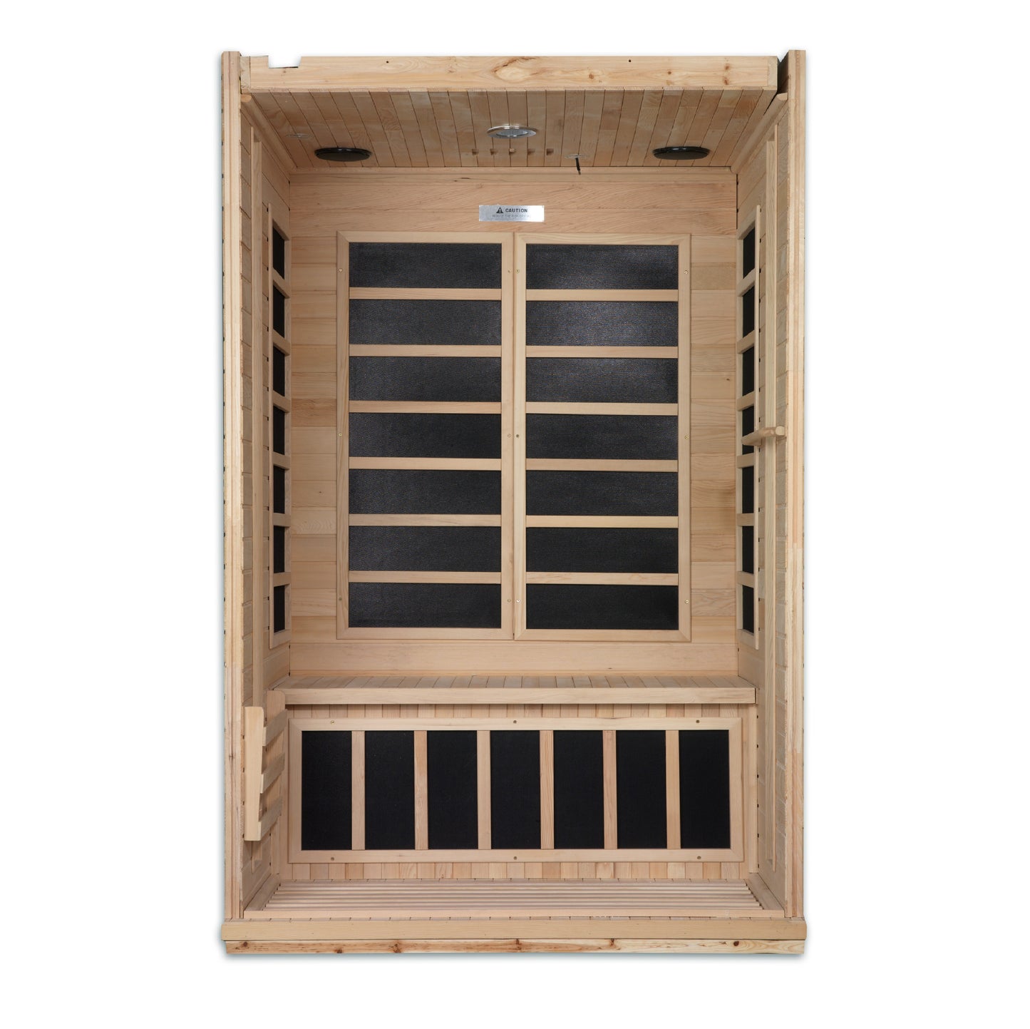 Dynamic Venice 2-Person Low EMF FAR Infrared Sauna (Canadian Hemlock).